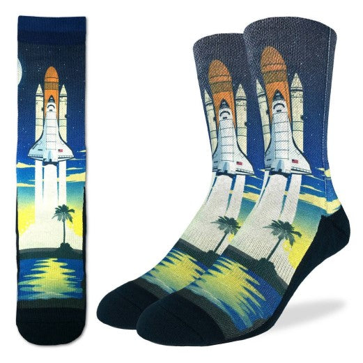 Space Shuttle Launch Socks