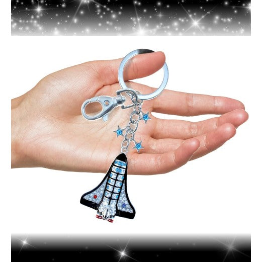 Sparkling Astronaut Keychain