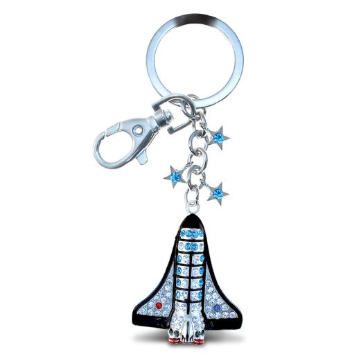 Sparkling Astronaut Keychain