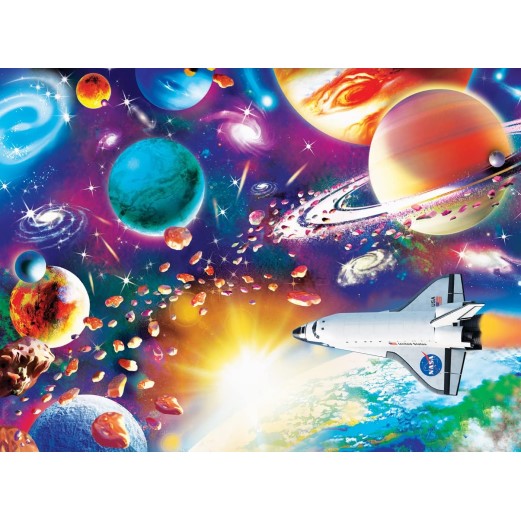 Puzzle Sunrise In Space
