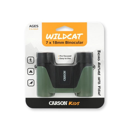 Wildcat Series 7x18mm Focus Free Binoculars for kids