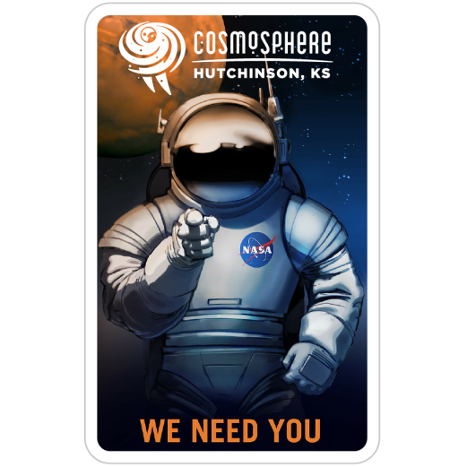 We Need You Sticker
