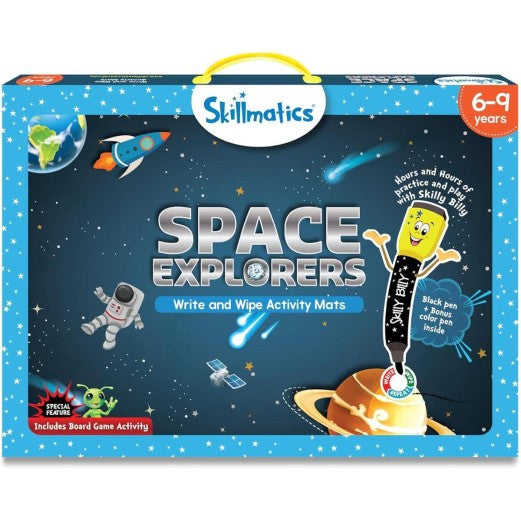 Space Explorers Write & Wipe Activity Mats