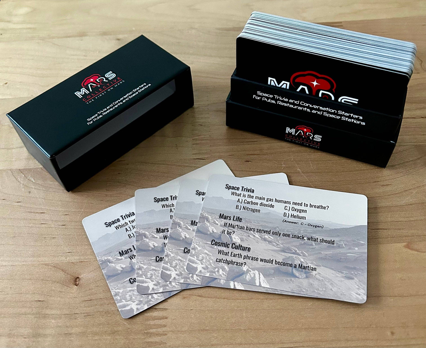 Trivia and Conversation Starter Card Deck