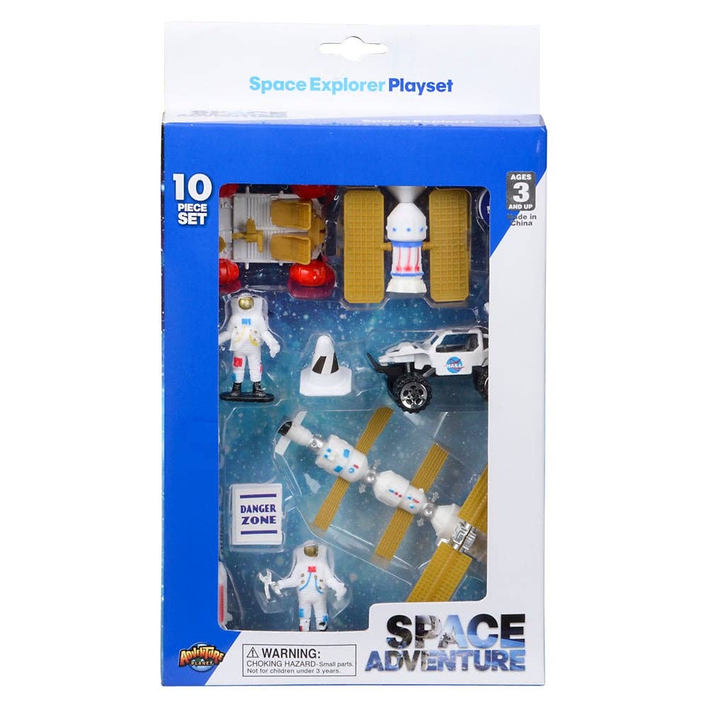 10 PC SPACE EXPLORER BOX SET