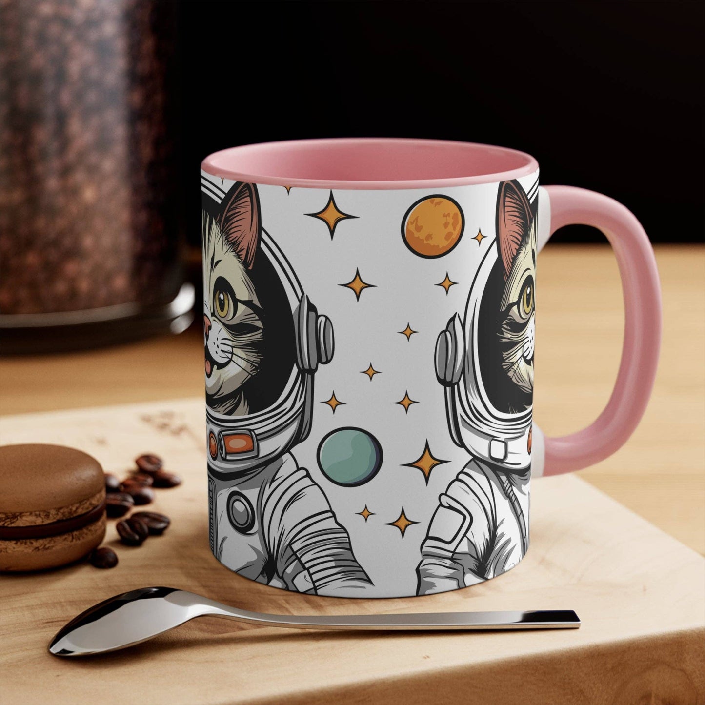 Accent Mug - Astronaut Cat