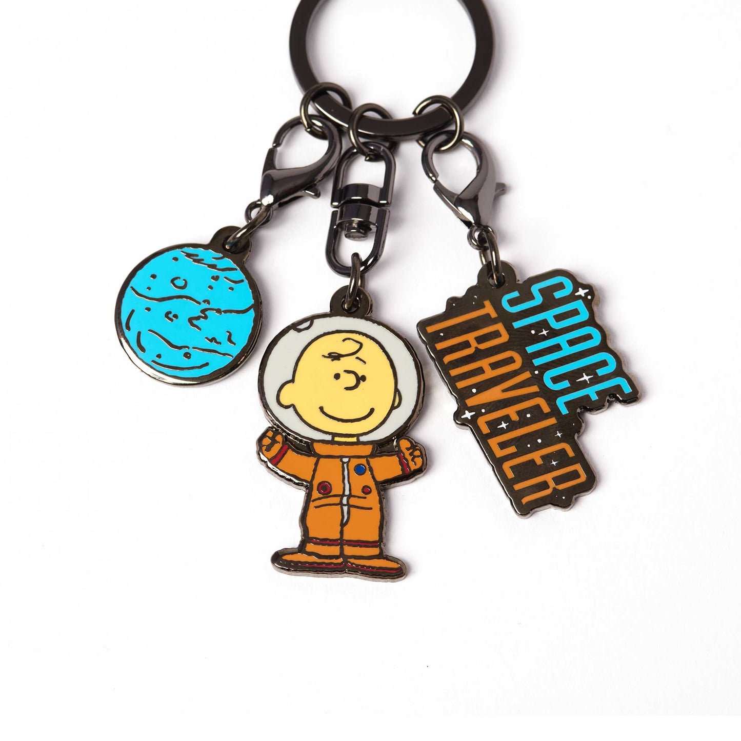 Charlie Brown Space Keyclip