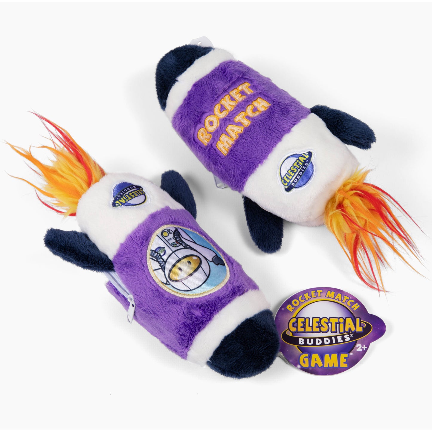 Rocket Match Memory Game For Toddlers - Plush Rocket