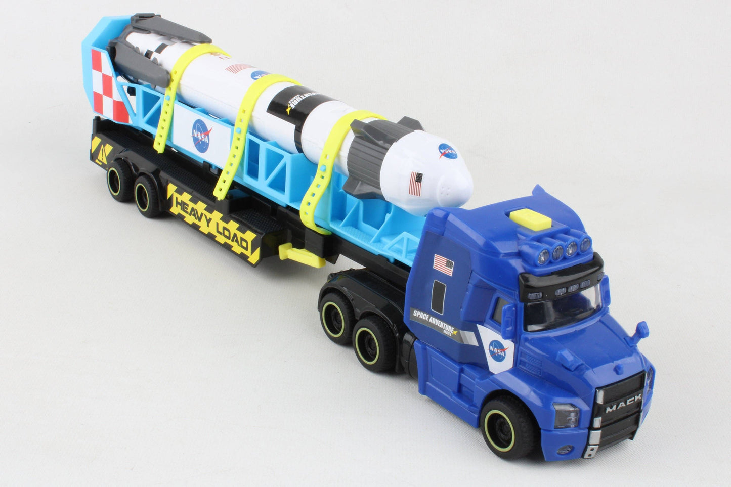 Space Adventure rocket transporter w/lights & sound