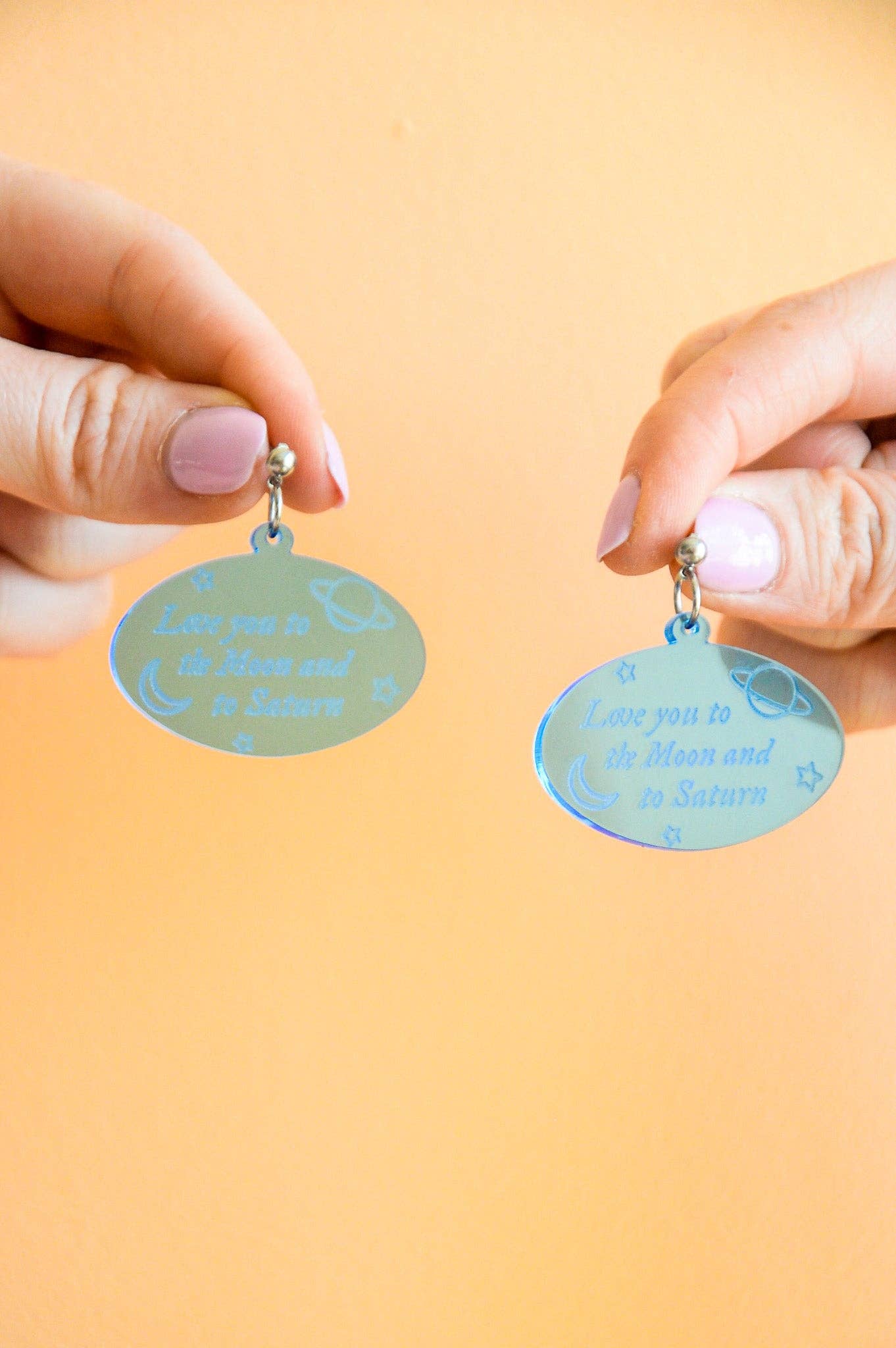 Love You to the Moon and to Saturn Taylor Swift Eras Tour Earrings