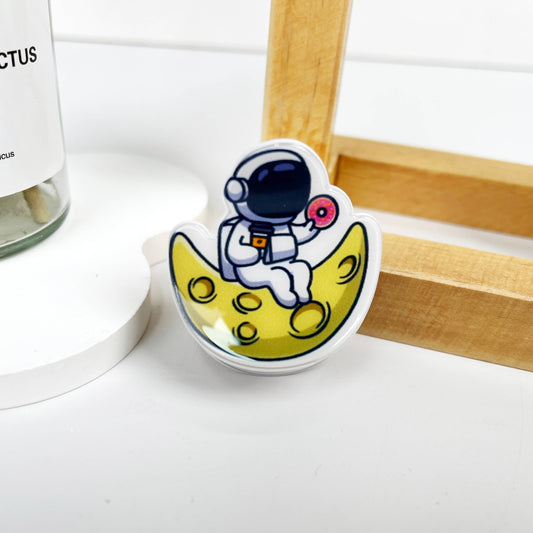 Astronaut Hair Claw Clip