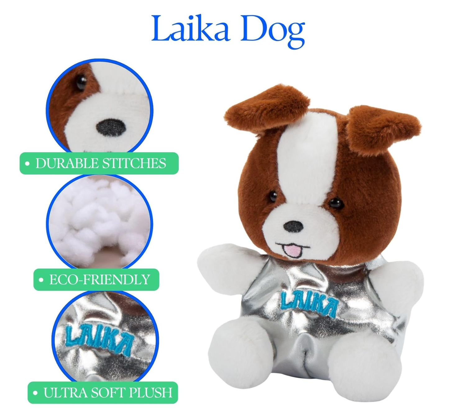 Space Nuggetz Laika Dog 6"