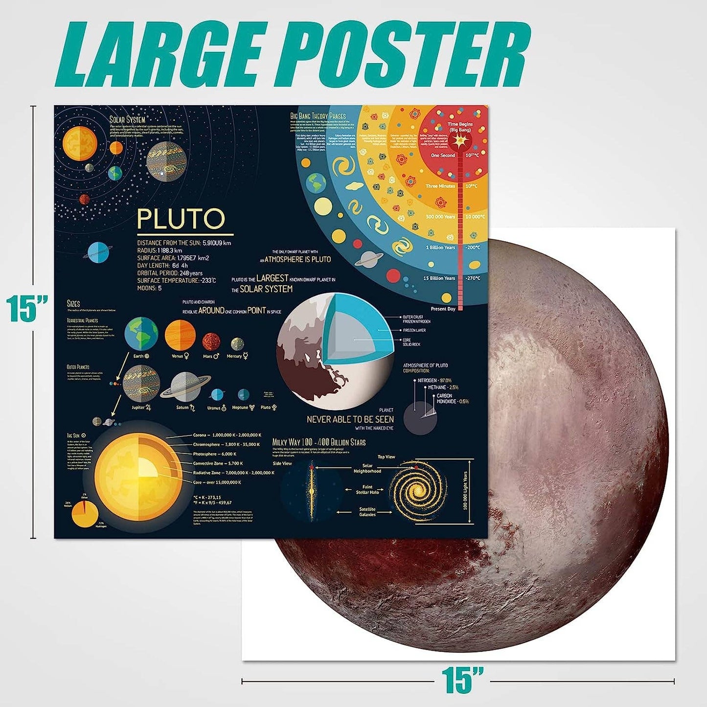 Pluto 1000 Piece Jigsaw Puzzle
