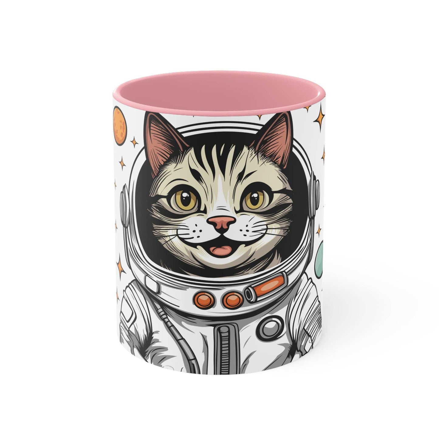 Accent Mug - Astronaut Cat