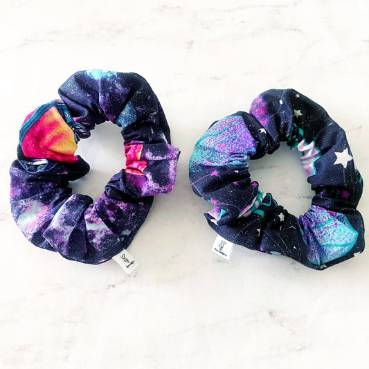 Glittering Galaxy Scrunchie
