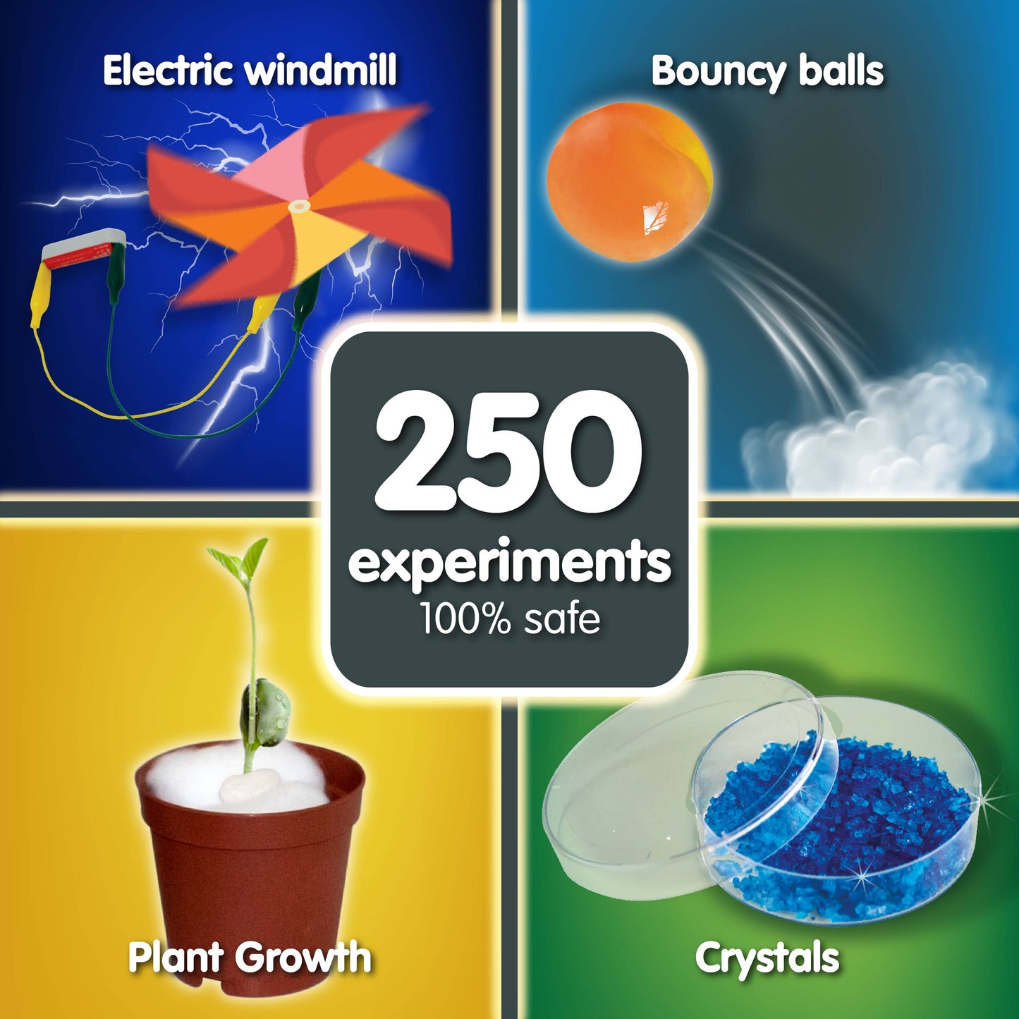 Ultra Mega Science Kit 250 Experiments - STEM Toy