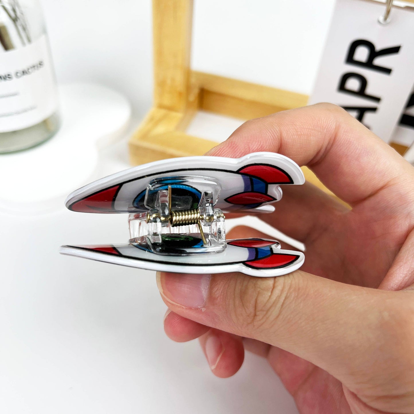 Astronaut Hair Claw Clip