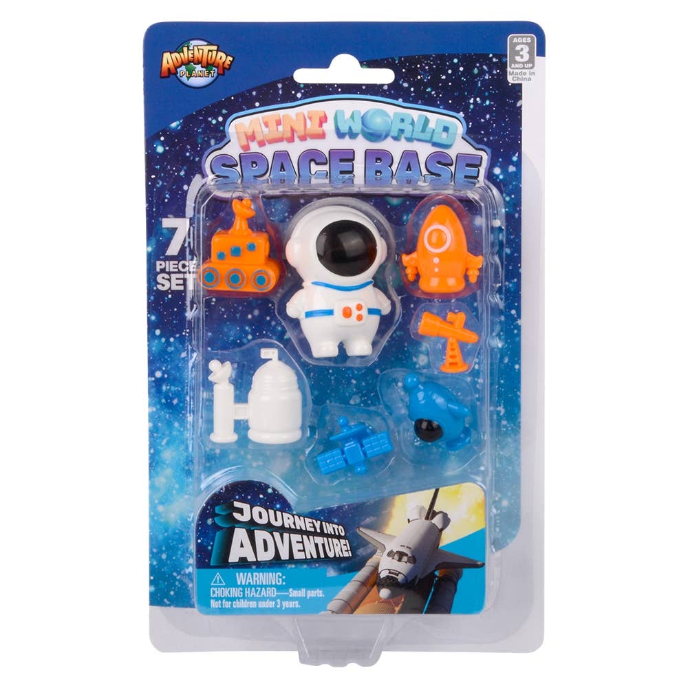 7pc Mini Space Playset