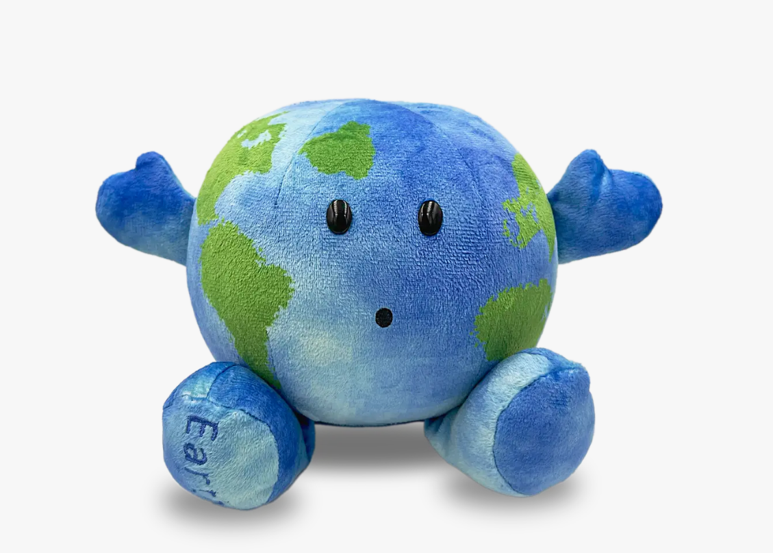 Little Earth Buddy Planetary Plush Zero Gravity Indicator