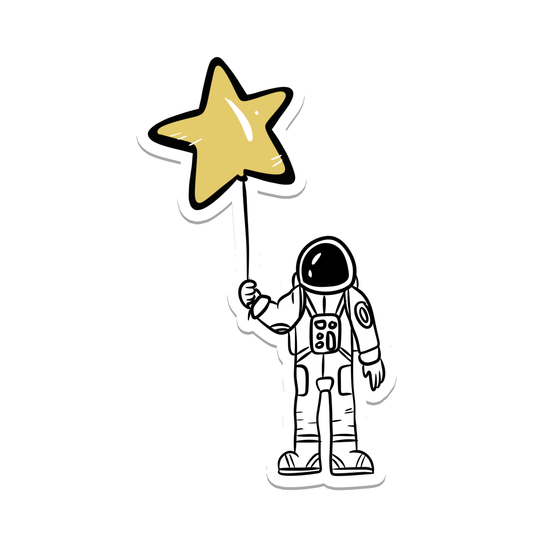 Space Theme Sticker