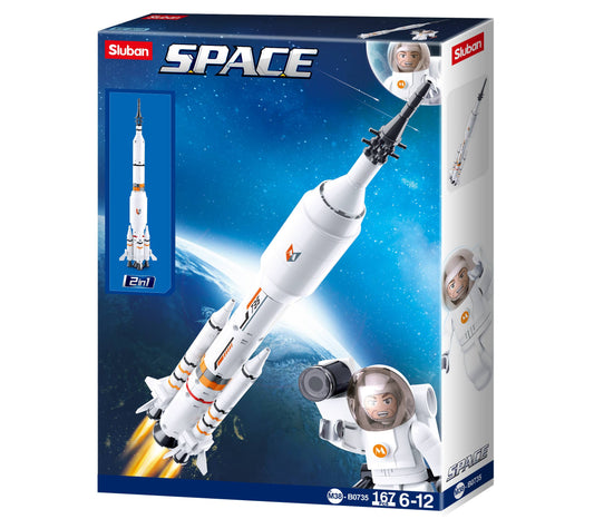 Space Rocket Booster Jet