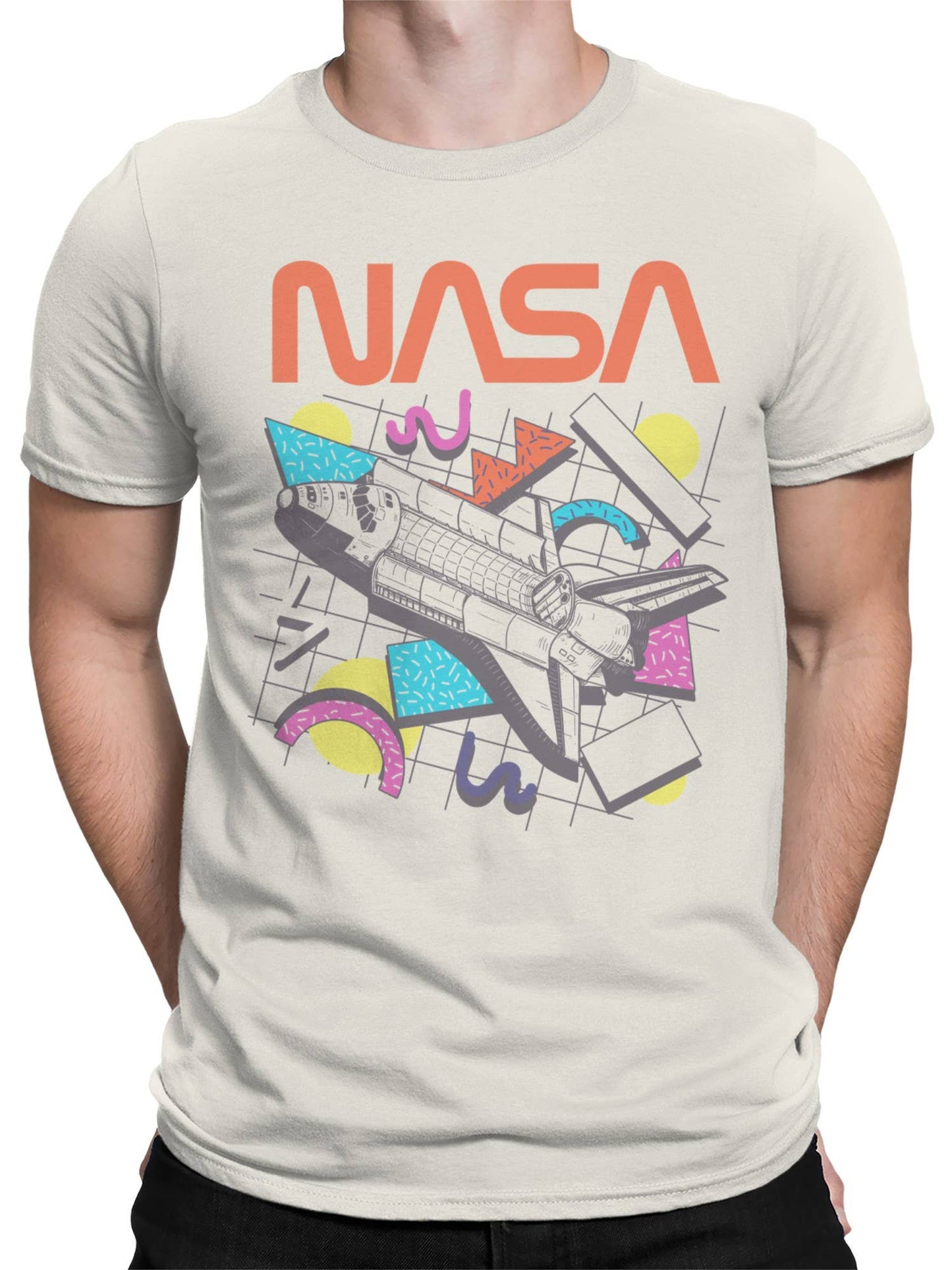 Licensed Nasa Retro NASA Illustration T-shirt