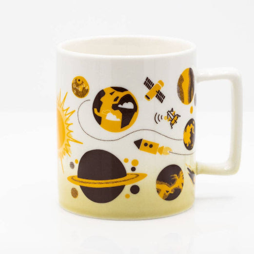 Retro Space Ceramic Mug