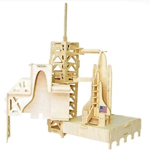 Shuttle Launch 3D Wooden Puzzle